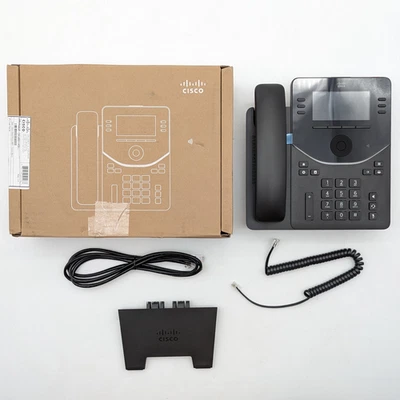 Cisco IP Desk Phone 9851 w/ LCD Display & 46 Lines (DP-9851-K9) Carbon Black - Image 1 of 4