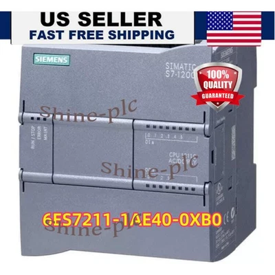 Novo Siemens 6ES7 211-1AE40-0XB0 SIMATIC S7-1200 CPU 1211C 6ES7211-1AE40-0XB0 - Imagem 1 de 4
