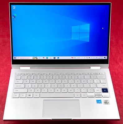 512GB SAMSUNG GALAXY BOOK FLEX ALPHA 13.3" QLED FHD DISPLAY, i5-10210U WIN 10/11 - Image 1 of 4