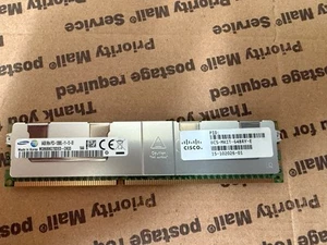 Lot of 4 -Cisco 64GB 8RX4 PC3-12800L (12800MHz) ECC Memory - UCS-MKIT-648RY-E - Picture 1 of 1