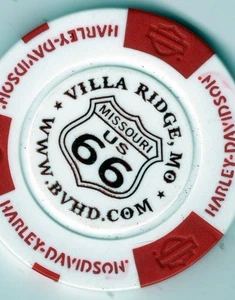 Harley-Davidson: Route 66 Bour Beuse Valley, Missouri White - Imagen 1 de 2