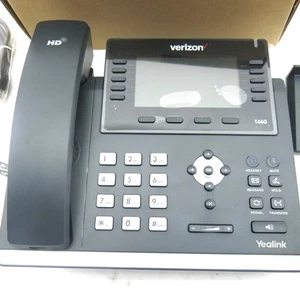 NUOVO IN SCATOLA Yealink SIP-T46G telefono IP Gigabit ultra elegante di Verizon - Foto 1 di 8