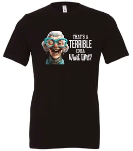 Funny Sarcastic Crewneck T-Shirts | All Sizes & Colors | BRAND NEW! - Picture 1 of 21