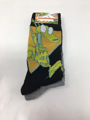 Nuevos calcetines Nickelodeon ROCKO Crew talla 6-12 Foto 1 de 2