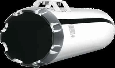 Cobra Chrome Neighbor Hater Dual Cut Slip On Muffler Electra Glide 95-09 - Image 1 of 4