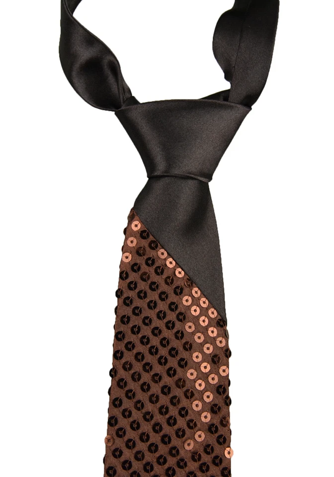 Nuevo Estilo Hombre Unisex Corbata Lentejuelas 15 Colores Totalmente Nueva Foto 1 de 1