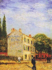 Juego de tarjetas de notas Van Gogh Asnières en caja con sobres - Tarjetas de felicitación de bellas artes - Imagen 1 de 2