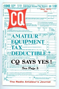 CQ The Radio Amateur's Journal Vol. Revista radioaficionado 26/nº5 mayo 1970 - Imagen 1 de 2