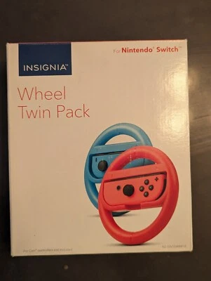Insigna car racing wheels for nintendo switch Red/Blue - Image 1 of 3