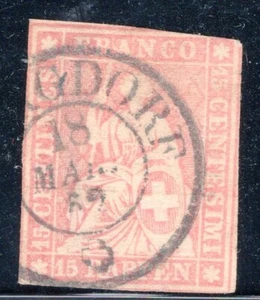 SUIZA, YV # 28, USADO - Imagen 1 de 1