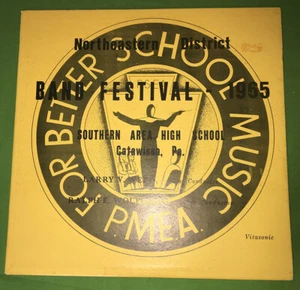Catawissa PA Southern Area High School BAND FESTIVAL 1965 Vinyl LP - Picture 1 of 3