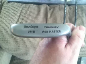 Vintage Macgregor Tourney IM 5 Iron Master Putter. Original Leather. 33.5'' . - Picture 1 of 8