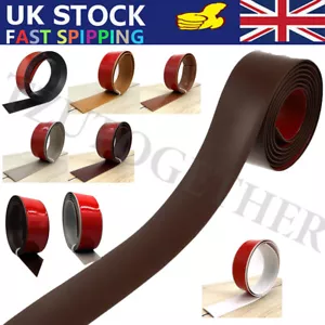 2M-10M Self-adhesive PVC Edge Trim Wood Floor Flat Bar Threshold Floor Strips UK - Picture 1 of 29