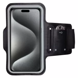 Brassard de Sport pour Apple iPhone 15 Pro Max Fitness Bracelet Housse de course - Zdjęcie 1 z 7