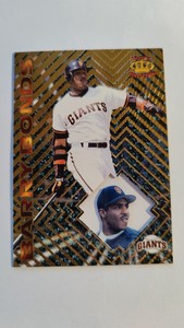 1997 Pacific Collection Prisms Gold #147 Barry Bonds  San Francisco Giants