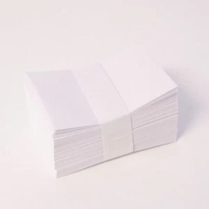 White Floral Envelopes Craft 11x7cm Florist Greeting Cards Wedding Fresh Flowers - Picture 1 of 4