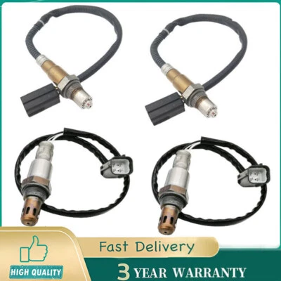 Sensor de oxígeno superior + inferior para Infiniti M56 QX56 5,6 L V8 2011 2012 2013 4 piezas Foto 1 de 4