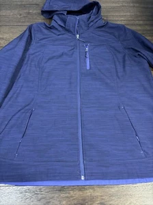 Free Country Viola Giacca Donna 1x Foderata in Pile Soft Shell Cappuccio Staccabile - Foto 1 di 8