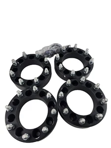 4pcs 00-10 GMC 1500 2500 Sierra Hummer H2 Wheel Spacer Adapter 8x165.1mm-8x180mm - Picture 1 of 6