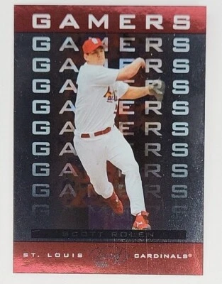 2005 LEAF #G-14 SCOTT ROLEN GAMERS INSERT ST. LOUIS CARDINALS - Image 1 of 2