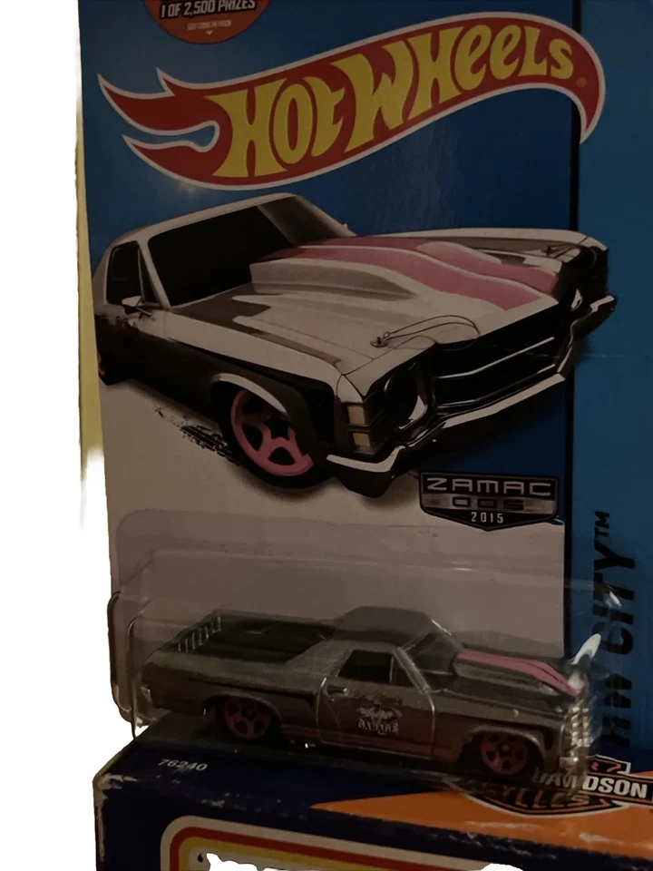 HOT WHEELS CHEVY EL CAMINO Rosa Edición Zamac Foto 1 de 3