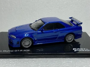 1:43 IXO Nissan Skyline GT-R R34 (2002) Modellino Statico🔝(NO 1:18 - 1:24 - Foto 1 di 13