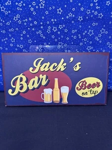 Insegna Bar Swibco - Insegna Birra Jack’s Bar Sopra NUOVA - Foto 1 di 2