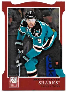 2011-12 Martin Havlat Panini Elite Aspirations Die Cut - San Jose Sharks - Picture 1 of 1