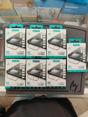  COPRIFOTOCAMERA 3D SiiPRO PER iPHONE 14 PRO max    ( 7 PEZZI ) - Immagine 1 di 2