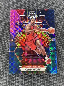 2022-23 Panini Mosaic OG Anunoby Nebula 1/1 Toronto Raptors