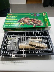 Marsh Allen 30002 Black Steel Charcoal Hibachi Grill - Picture 1 of 8