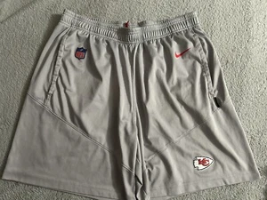 Team Player Issue Kansas City Chiefs Nike NFL On Field Dri-Fit Practice Shorts M - Picture 1 of 2