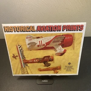 PLANE PRINTS Nut Tree 1974 Historical Aviation Prints 8x10 5 of 6 Incomplete Set - Picture 1 of 10