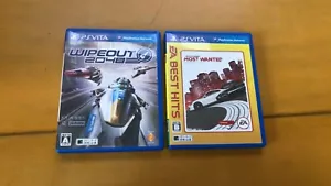 WipEout 2048, Need For Speed Most Wanted (PS Vita) game set - Picture 1 of 2