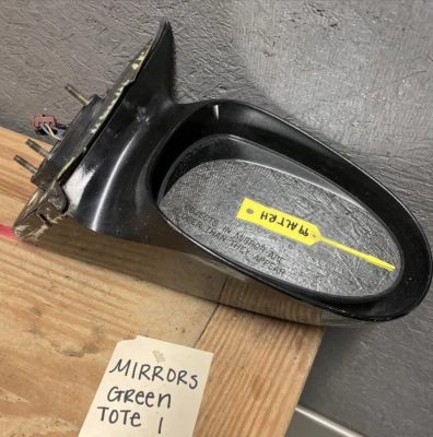 1998-1999 NISSAN ALTIMA RH ESPELHO DE VISÃO LATERAL DIREITO DO PASSAGEIRO POWER PINTADO DE MARROM - Imagem 1 de 3