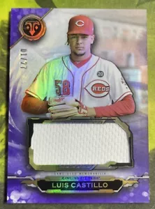 Luis Castillo - 2019 Topps Triple Threads Mem Viola /27 - Rossi - Foto 1 di 2