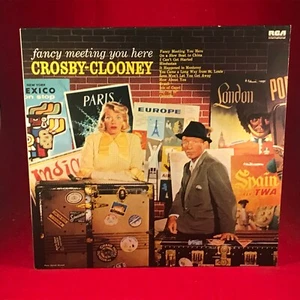 BING CROSBY & ROSEMARY CLOONEY Fancy Meeting You Here 1983 Vinyl LP RCA record - Picture 1 of 3