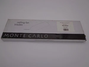 Monte Carlo Walnut Oval Point MC5B41 Standard Fan Blades - Picture 1 of 5