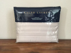 Ralph Lauren Reed Vintage Silver European Euro Pillow Sham - Picture 1 of 5