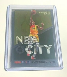 Giannis Antetokounmpo NBA Hoops City Basketball Card Premium Stock Brand New! - Picture 1 of 2