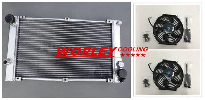 FOR Porsche 944 NON-Turbo 2.5L 1983-1991;Porsche 924 1987-1988 RADIATOR + fans Foto 1 de 4