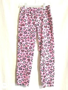 Size 7 Faded Glory Girl Pink Leopard Leggings - Picture 1 of 3