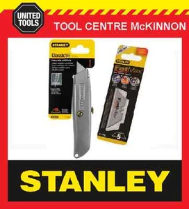 STANLEY CLASSIC 99 RETRACTABLE KNIFE WITH BONUS BLADES – 8 BLADES! - Picture 1 of 2