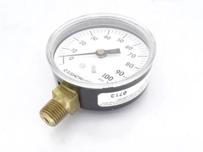 ASHCROFT 25W-1005-H-02L-100 GAUGE - Image 1 of 3