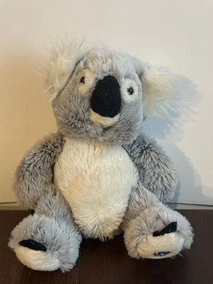 Ganz Kids Small gray & white koala bear stuffed animal Plush 9”x4” Webkinz - Image 1 of 4