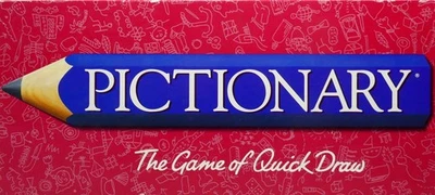 Pictionary Board Game by Mattel 1996 - The Game of Quick Draw (12+) - Complete   - Image 1 of 4