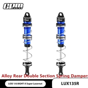 GPM Alu hinten Doppelteil Federdämpfer für Losi 1/6 8ight-x Super Lasernut - Bild 1 von 7
