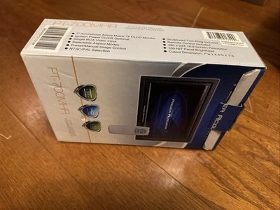 Power Acoustik HDVD71CC 7-Inch Headrest Monitor with LCD Screen, DVD, USB, SD, a - Image 1 of 2