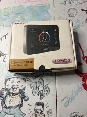Lennox iComfort M30 Universal Smart 4.3" LCD Col Display Programmable Thermostat - Image 1 of 4