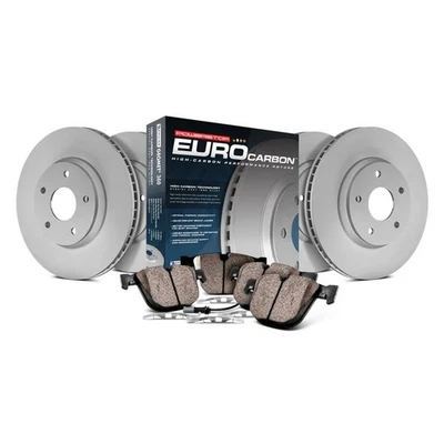 PowerStop ESK376 Brake Kit For Volkswagen Passat 1995-1997 Front Rear Foto 1 de 4